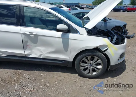 2019 Ford Edge Titanium from USA, damaged, VIN 2FMPK4K94KBB57409
